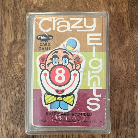 Whitman Other - Vintage Whitman Crazy Eights Card Game